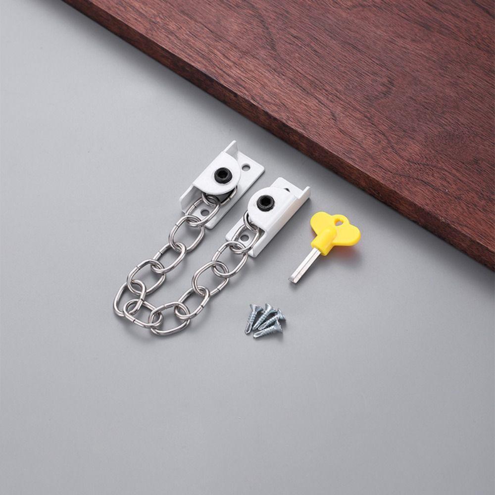 

Регулируемый оконный экран-ограничитель с перфорацией для установки, безопасный оконный ограничитель, защита от кражи из нержавеющей стали белый