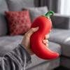 Simulation Peppers Squeeze Toys Vegetables Sensory Fidget Ball Creative Slow Rising Toy  Xmas Gift