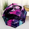 1pc Spider-Gwen Automatic Folding Umbrella, 8 Ribs for All-Season Use, Portable for Travel & Outdoor Activities 010