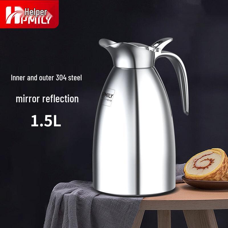 HPMILY 304 Stainless Steel Vacuum Thermos Pot
