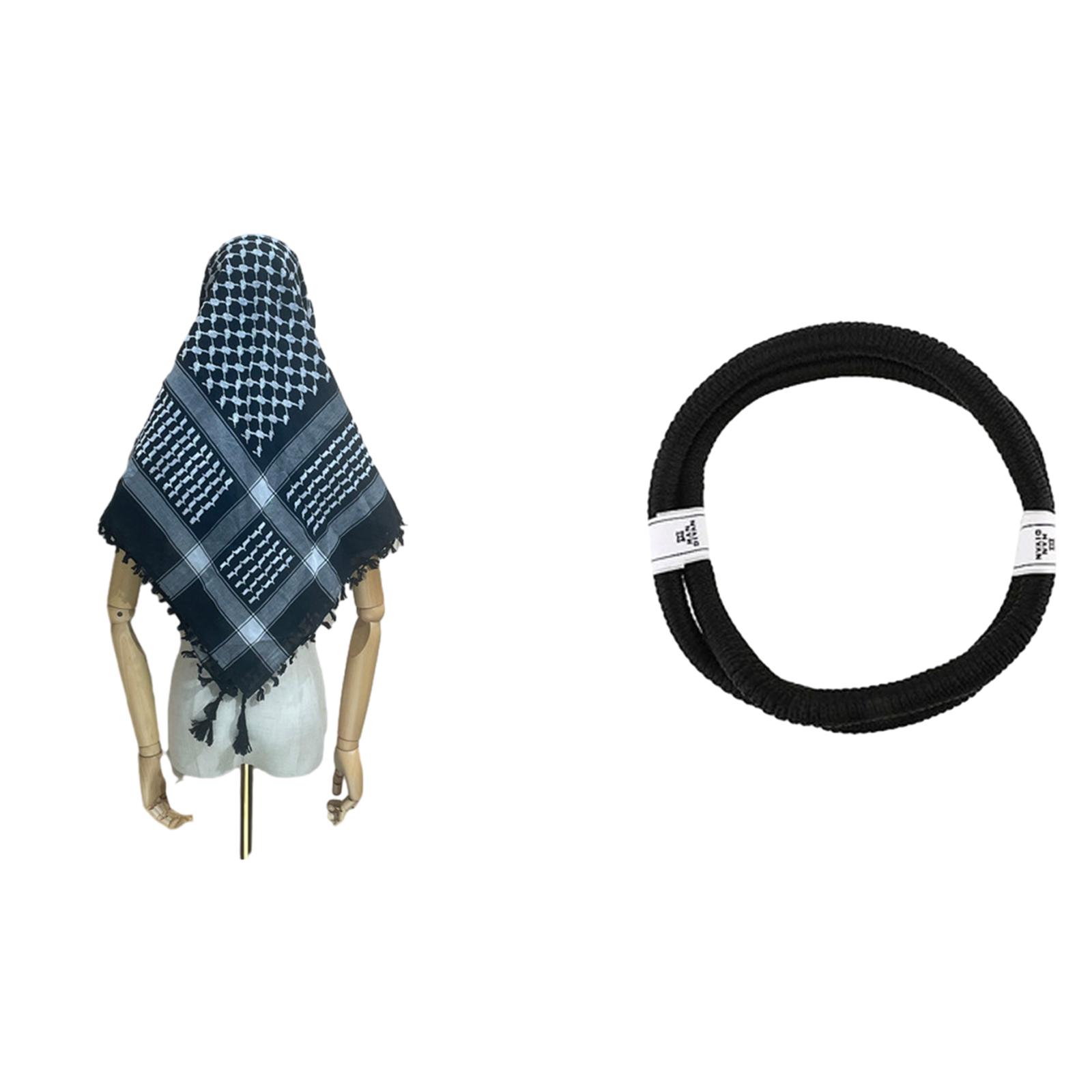 

Уличный шарф-шаль для мужчин и женщин, многофункциональный головной платок унисекс, шемаг, универсальный уличный шарф-шаль для повседневной носки H