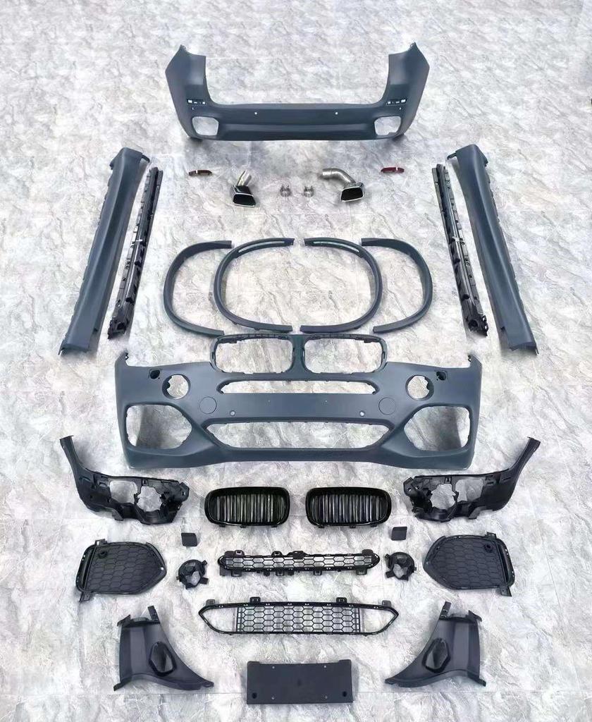BMW X5 F15 Body Kit: 2013-2017 Anti-Collision Bumper Modification