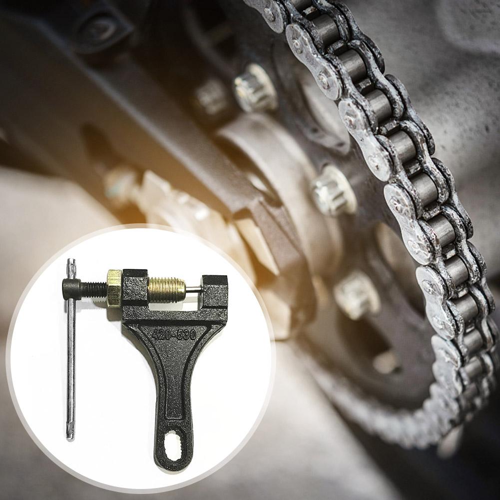 420-530 Motorradkettennieter Kettentrenner Kettenglieder Entferner Dreirad Fahrradkettennieter Motorrad Reparaturwerkzeug