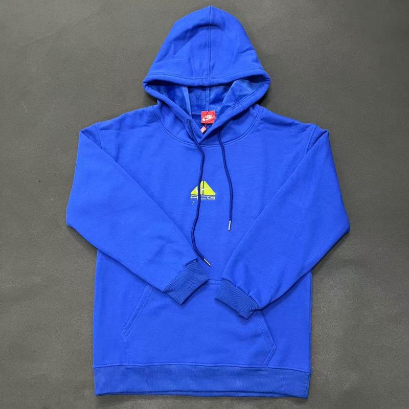 Stüssy ACG Autumn/Winter Plus Velvet Embroidered Hoodie Jacket