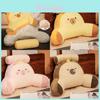 Capybara Themed Comfort Cushion With Detachable Inner Core For Relaxing And Napping