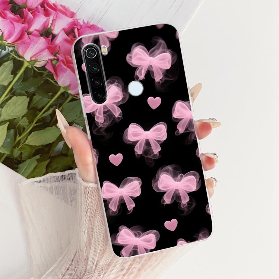 Pour Xiaomi Redmi Note 8 Note8 T Coque Nouvelle Housse Peinte de Luxe Coque de Téléphone Souple Fine Pour Xiaomi Redmi Note 8 Pro Note8 2021 Fundas