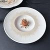 Ceramic Straw Hat Plate Dining Plates Western Style Dishes Pasta Dish Fruit Plate Salad Bowl Deep Soup Plates Snack Bowl Tray