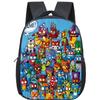 SuperThings Kindergarten Bags Funny Cartoon Backpack Waterproof Kids Bookbag SUPERTHINGS School Bag for Boys Girls Mochila