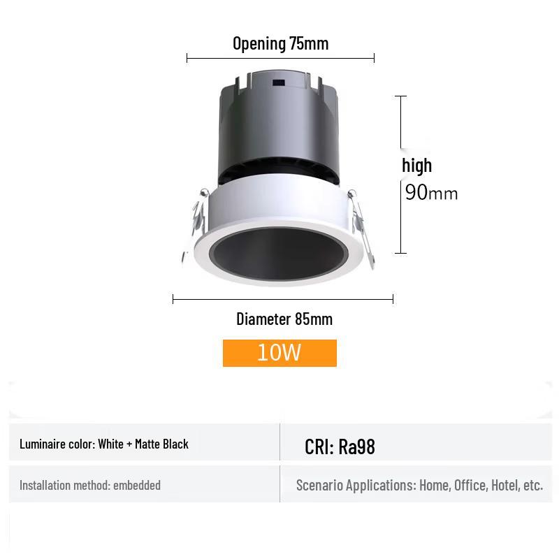 Meng Pao Recessed LED Wall Washer Spotlight