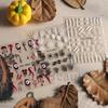 Hot selling nail art stickers ins halloween skull spider bone pumpkin nail sticker nail