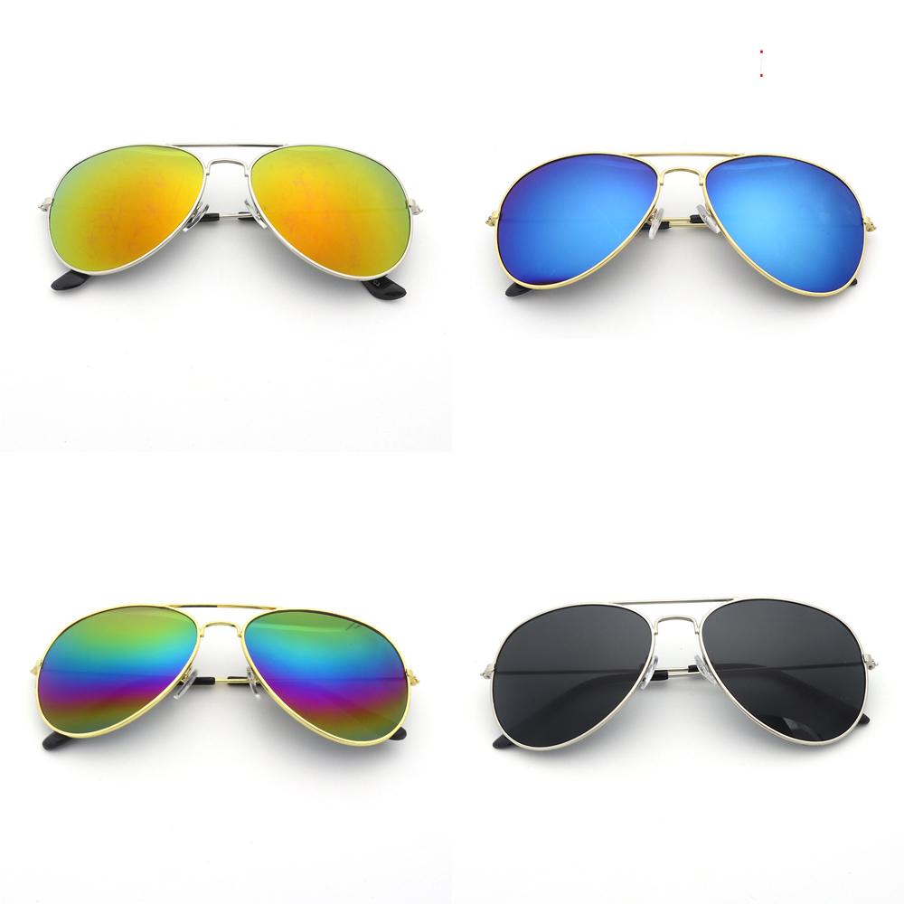 4 Pcs/set Unisex Rmm Brand Pilot Sunglasses Designer Men Women Vintage Outdoor Driving Sun Glasses for Female Male