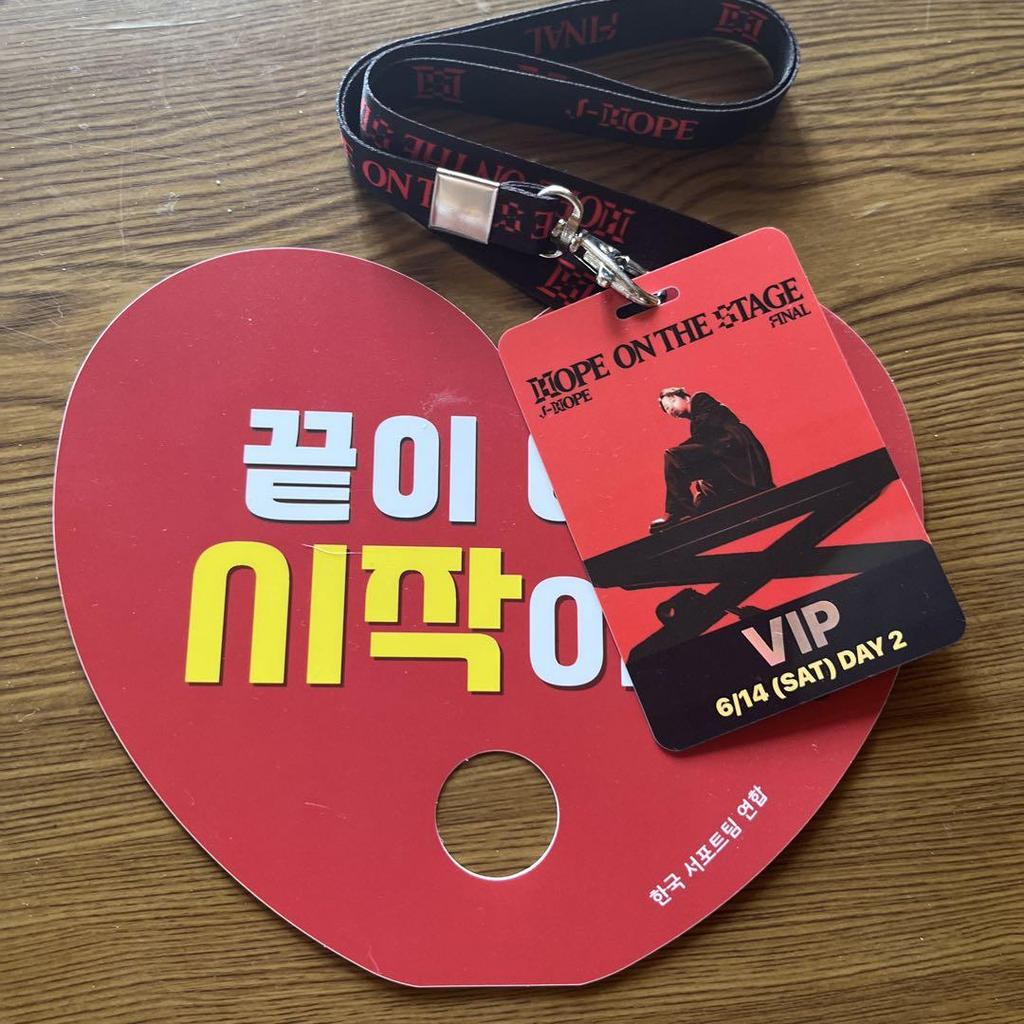 [USED] J-HOPE ON THE STAGE Seoul VIP FINAL