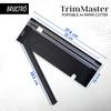 Brustro Trim Master Small Paper Trimmer, Portable A4 Paper Cutter | 12 Inches, Sks-7 Blade | Ideal For Scrapbook, Cardst