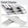 1pcs 6061 Square Aluminum Flat Rod Rectangular Aluminum Rod Thickness 3-8mm, Width 10-30mm, Length 250mm