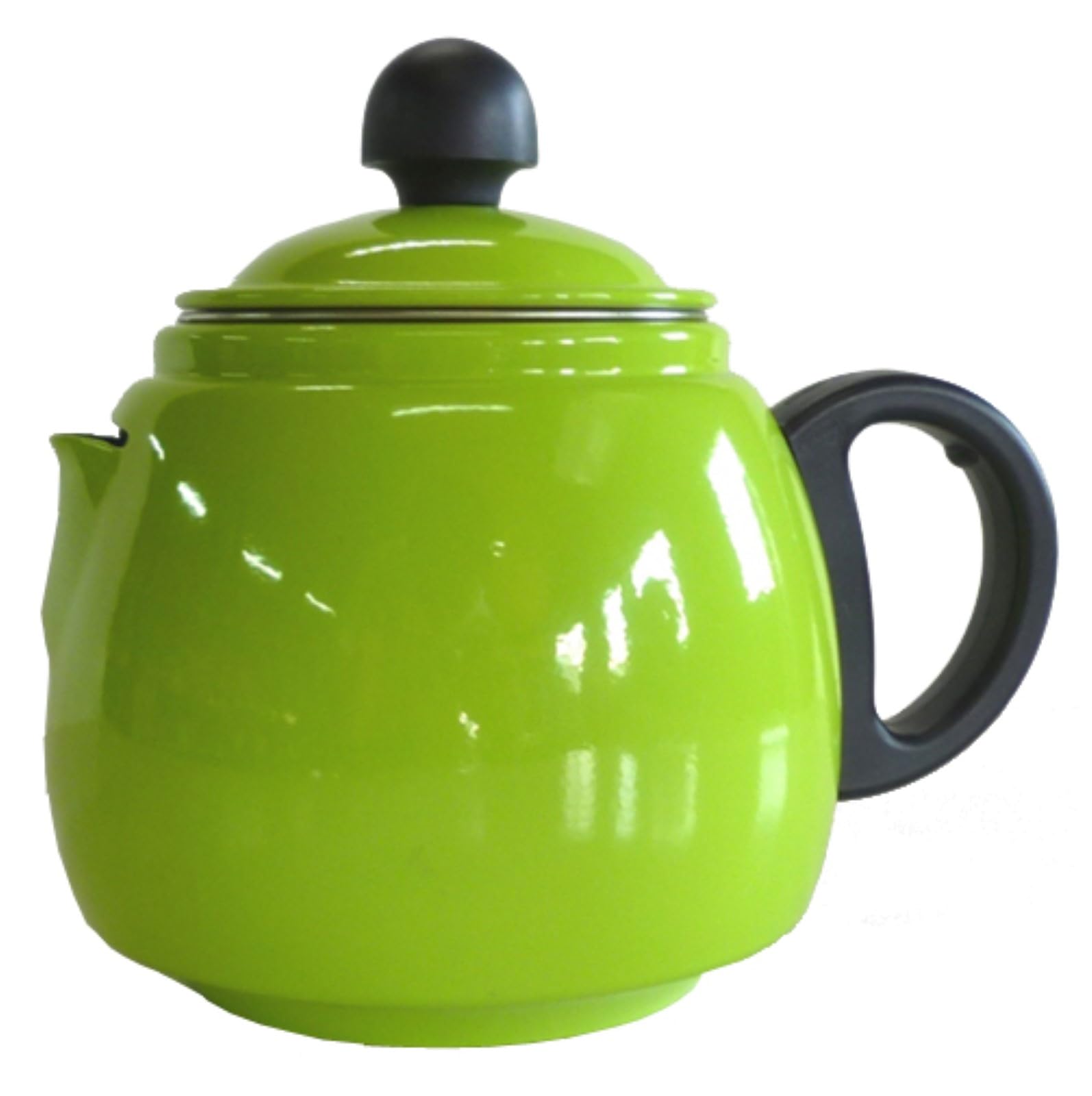 

Fujita Metal Sweet Teapot with Strainer, 0.7L, D-Shaped, Green, 027906