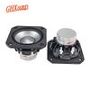 2.5 Inch Square Neodymium Full Range Speaker Anodized Aluminum Cone 25Core Voice Coil Tweeter Mid Bass 103HZ 20W