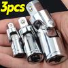 1/4" 3/8" 1/2" Extension Bar Chrome Vanadium Universal Joint Socket Wrench Adapter Removal Car Repair Tools Accessories