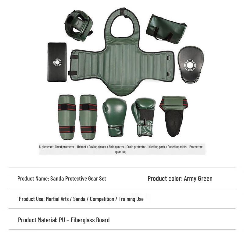 Chongfengju Sanda Protective Gear Set