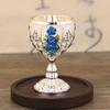 30ml Vintage Metal Baijiu Cup Durable Alloy Material For Liquor Enthusiasts