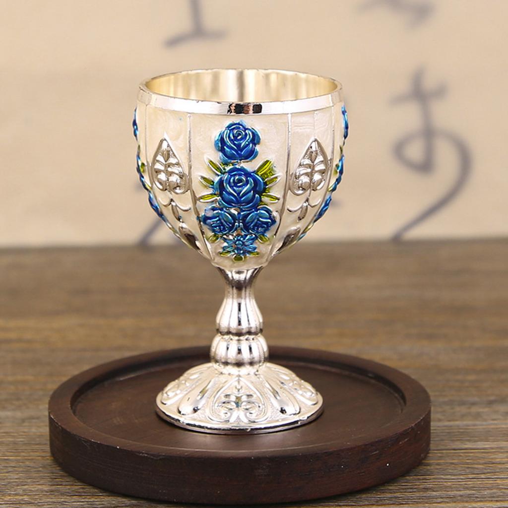 30ml Vintage Metal Baijiu Cup Durable Alloy Material For Liquor Enthusiasts