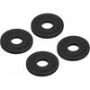 Uxcell Guitar Strap Lock Guitar Strap Pin Strap Block Black Buckle Washer for Guitar Strap Button...