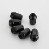 35mm pulmão Porca preta m14x1.5  m12x1.5  12x1.25  Porcas de Roda 3/4" Sextavado  19mm 60 graus Porcas de Assento Cônico Cromado Acorn 10 peças