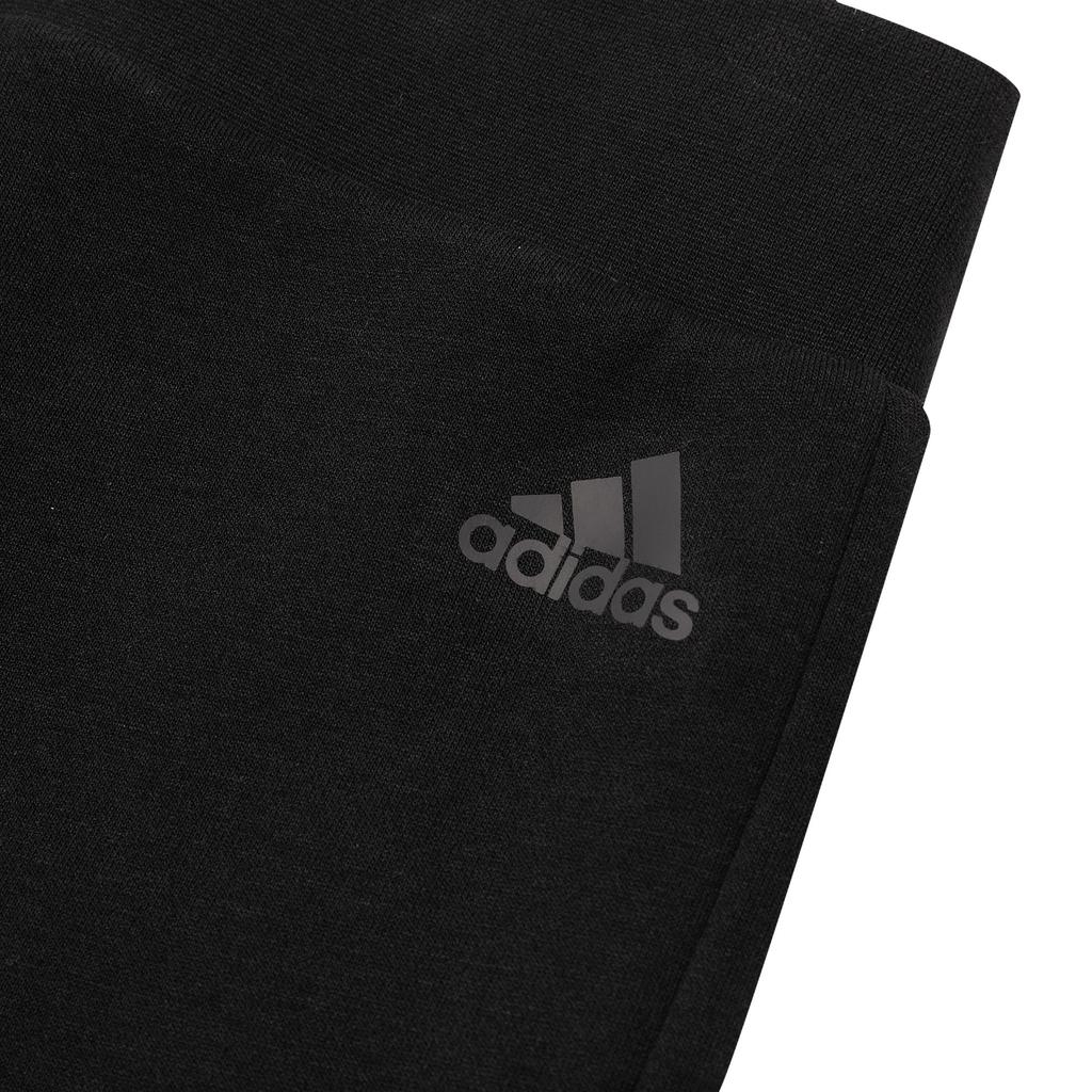Adidas Womens Fleece Side Three Stripes Retro Sports Long Pants Women Pants Black H09700