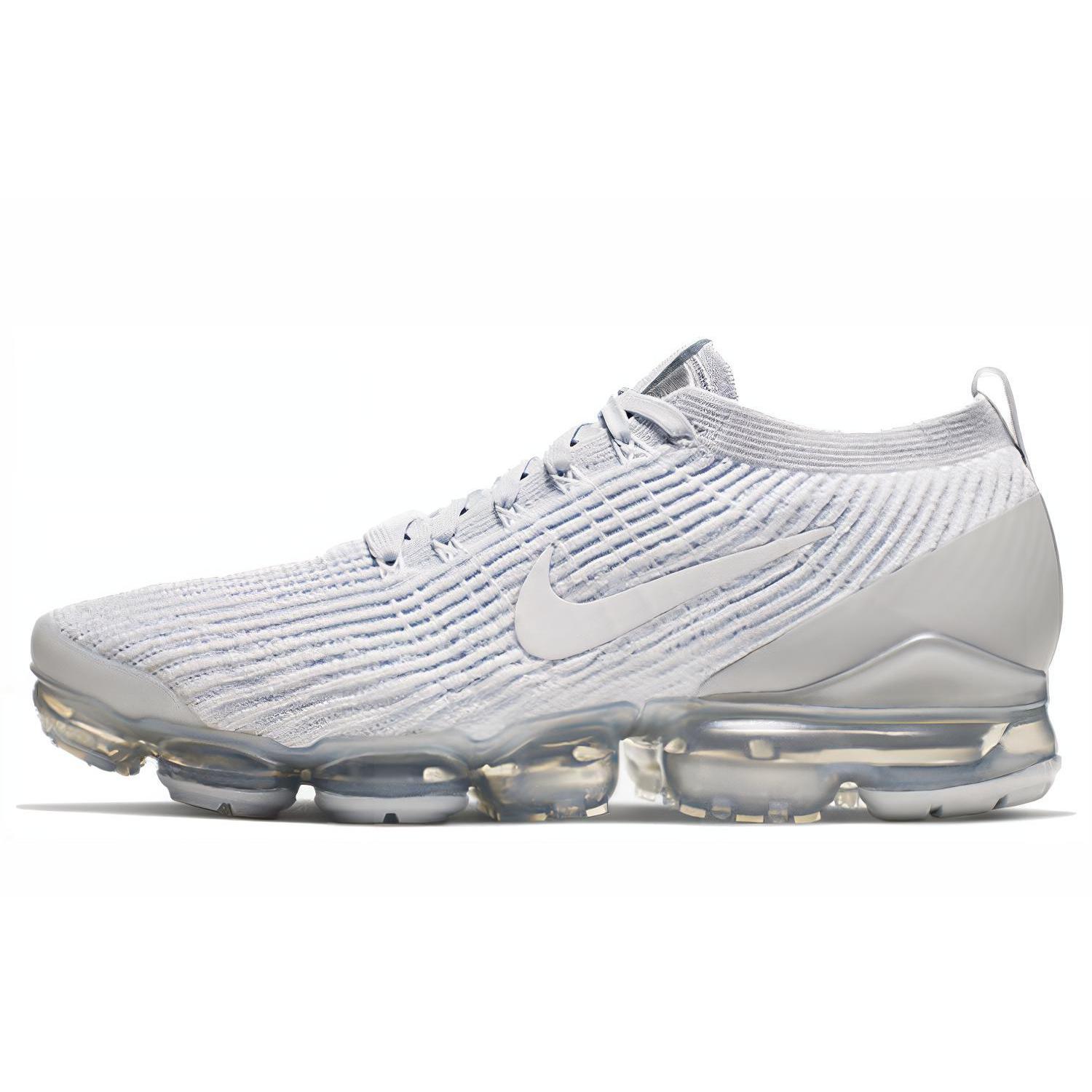 

Новые женские Nike Air VaporMax Flyknit 3 Pure Platinum AJ6910-100 36.5