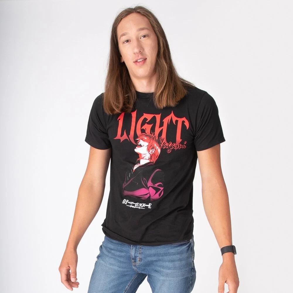 Ripple Junction Death Note Mens Light Yagami Black Shirt NWT Large M