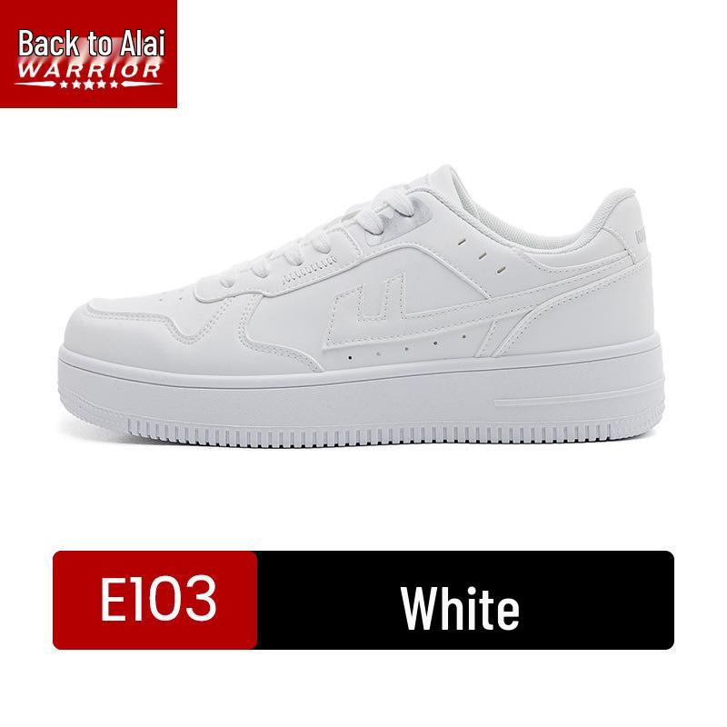 Warrior 2024 Spring Men s Versatile Panda Sneakers - Trendy White Sports Casuals 42 104