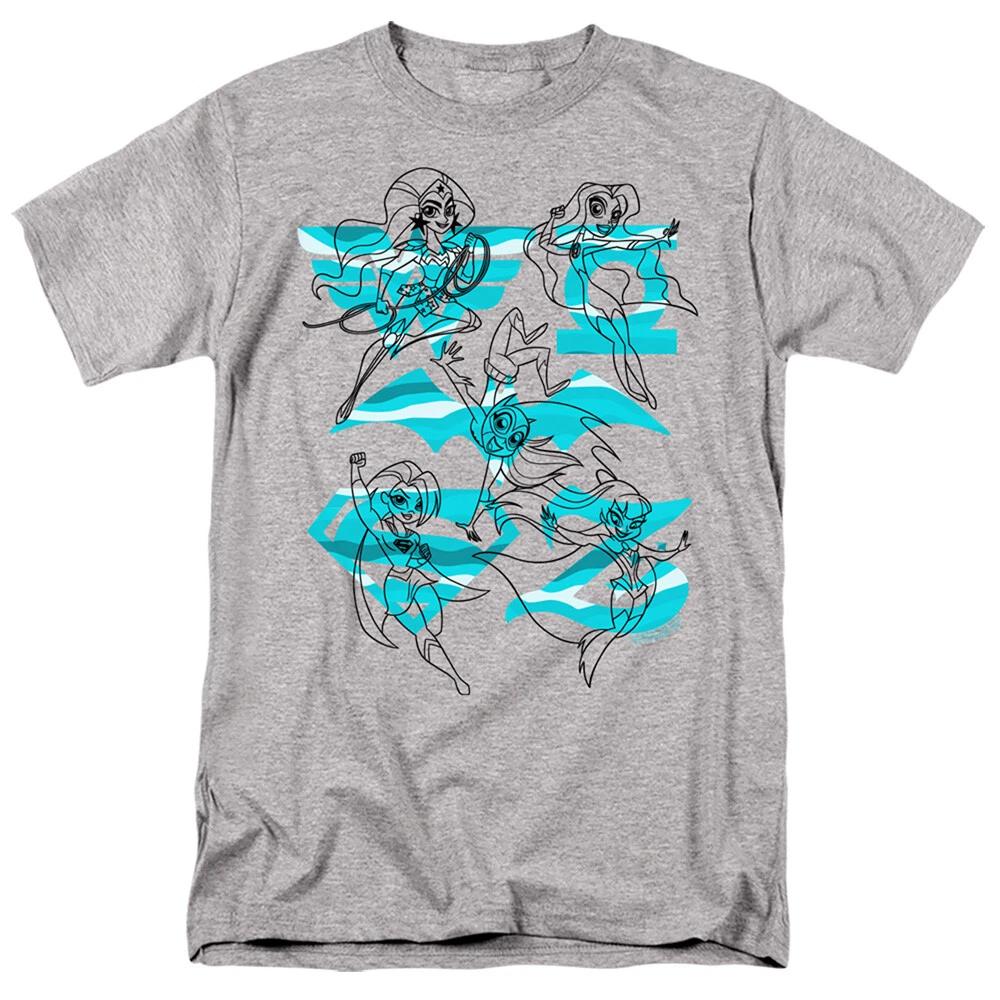 

DC Super Hero Girls Line Art Group T-Shirt - Regular or Tank - to 5X S