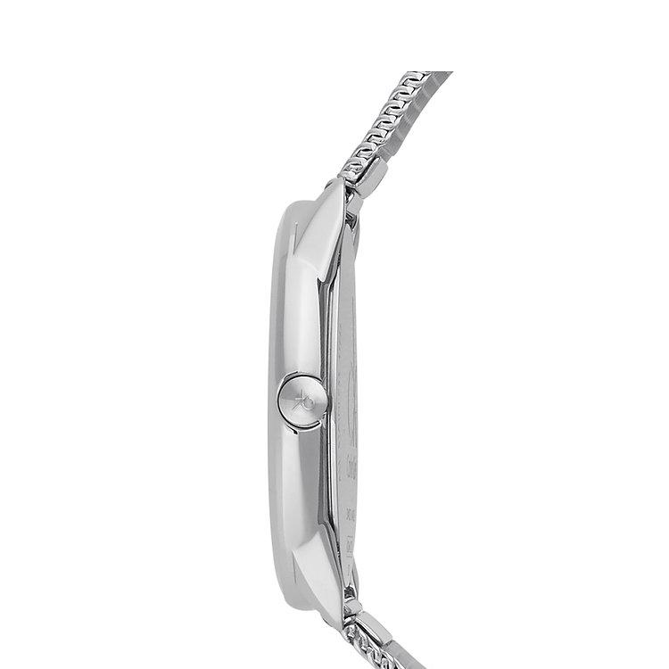 Calvin Klein Quarz-Uhr Edelstahlarmband 40mm 35mm Silbernes Zifferblatt 50M Wasserdicht Unisex-Uhren K3M22126/K3M21126