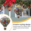 Hot Air Balloon Decor 2d Acrylic Balloon Pendant for Outdoor Weather-Resistant Charm Home Decor for Garden Patio Door Wedding