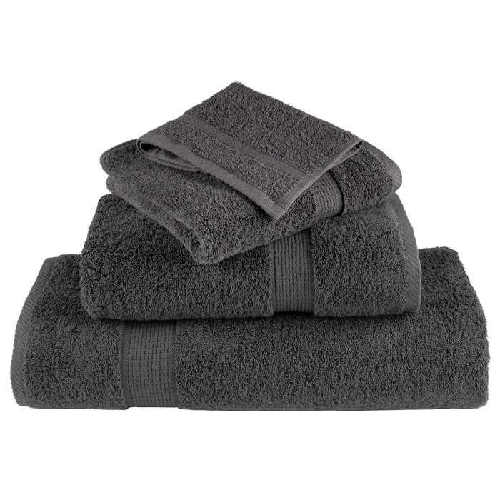 VidaXL Ensemble de Serviettes de Qualité Supérieure 6 pcs, Essuie-mains, Serviettes de Douche, Draps de Bain, Serviettes 137554