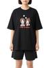 Shorts Set Collaboration Item 6515035 Unisex 01 BLK L [Monchhichi] T-shirt & / /