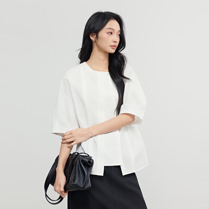 Elva's Island Women's Commuter Short Sleeve Blouse