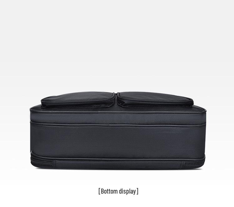Men's Large Capacity Wear-Resistant Briefcase Laptop Bag for Business Trips