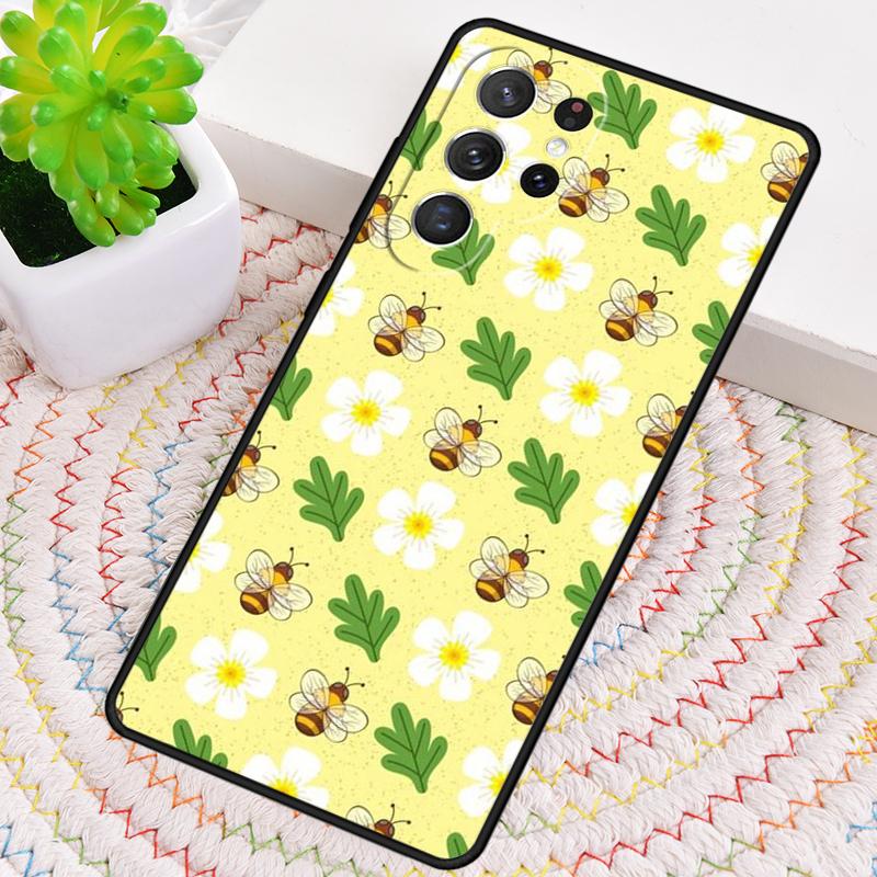 

Midsummer bee garden honey guards Silicone Phone Case For Samsung Galaxy note 10 pro S26 S25 S24 S23 S22 S21 Plus Ultra Cover Galaxy Note10+