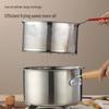Mr. Jian 20cm Stainless Steel Deep Fryer with Wooden Handle