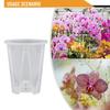 Control Transparent Pot Plastic Flower Pot Flower Pot With Stomat Plant