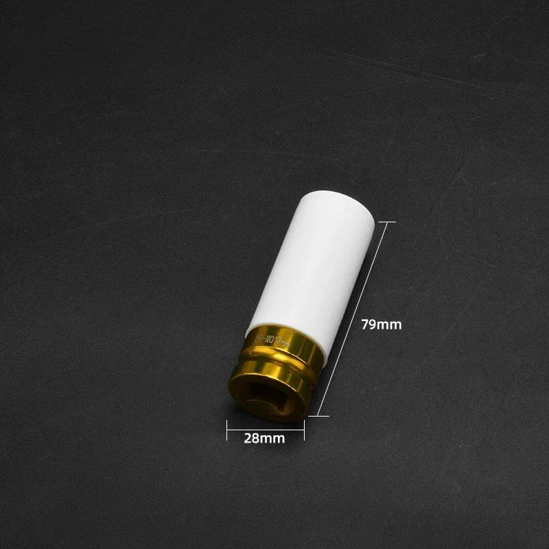 3/5 Stück Schlagschrauber-Stecknuss 1/2" Antriebssatz Legierung Dünnwandige Radmuttern-Stecknuss Auto-Demontage-Muttern-Stecknussatz Werkzeug zum Schutz des Radprofils