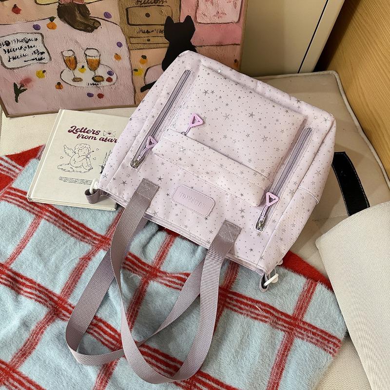 

New Korean ins high-value schoolbag Mori stars sweet wind grade two-piece backpack for primary and secondary school students