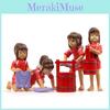 Holding Ogino Chihiro Water Bucket And Mopping Floor Scene Mini Model Ornament
