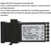 REX-C100 PID Contrôleur de Température, Thermostat Numérique Kit AC110V-240V, 0℃1300℃