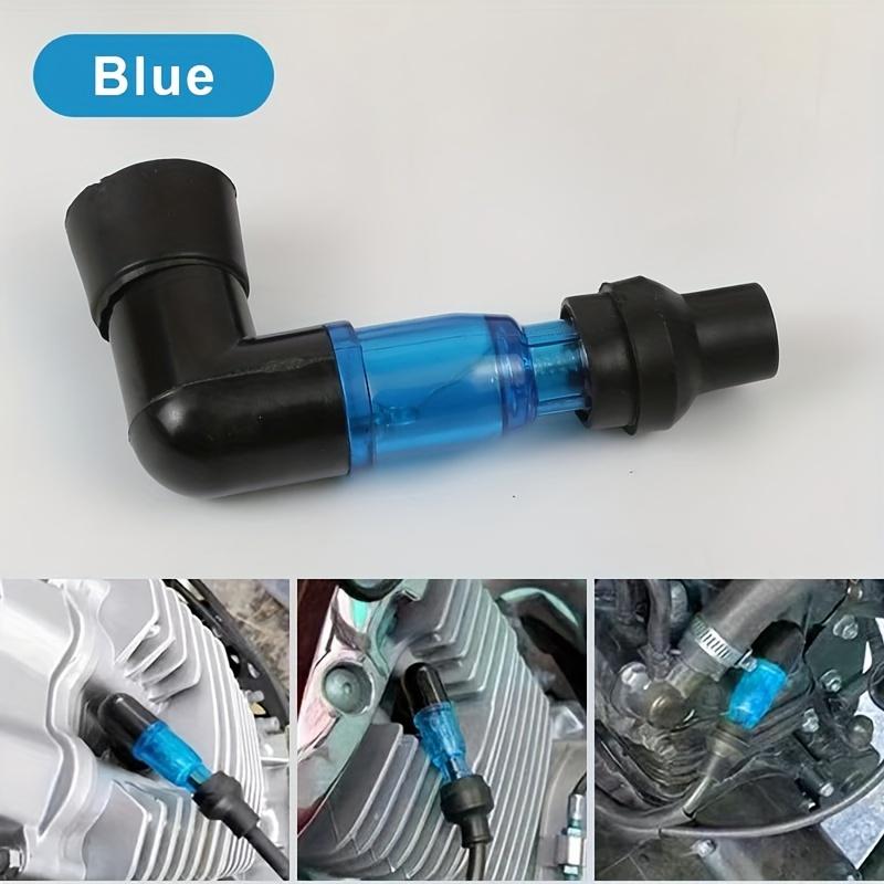 Motorcycle Flash Spark Plug Cap Universall Motorcycle Ignition Spark Plug Cap 90Degree Flashing Spark Plug Cap for Moto