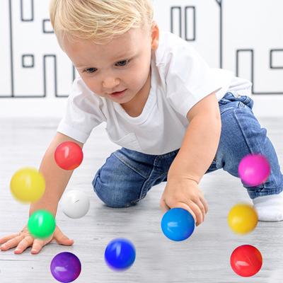 100 Teile/satz Pit Ball Verdickte PE Bruchsicher BPA Phthalat Frei Sicher Indoor Outdoor Baby Kleinkind Kinder Runde Ozean Ball