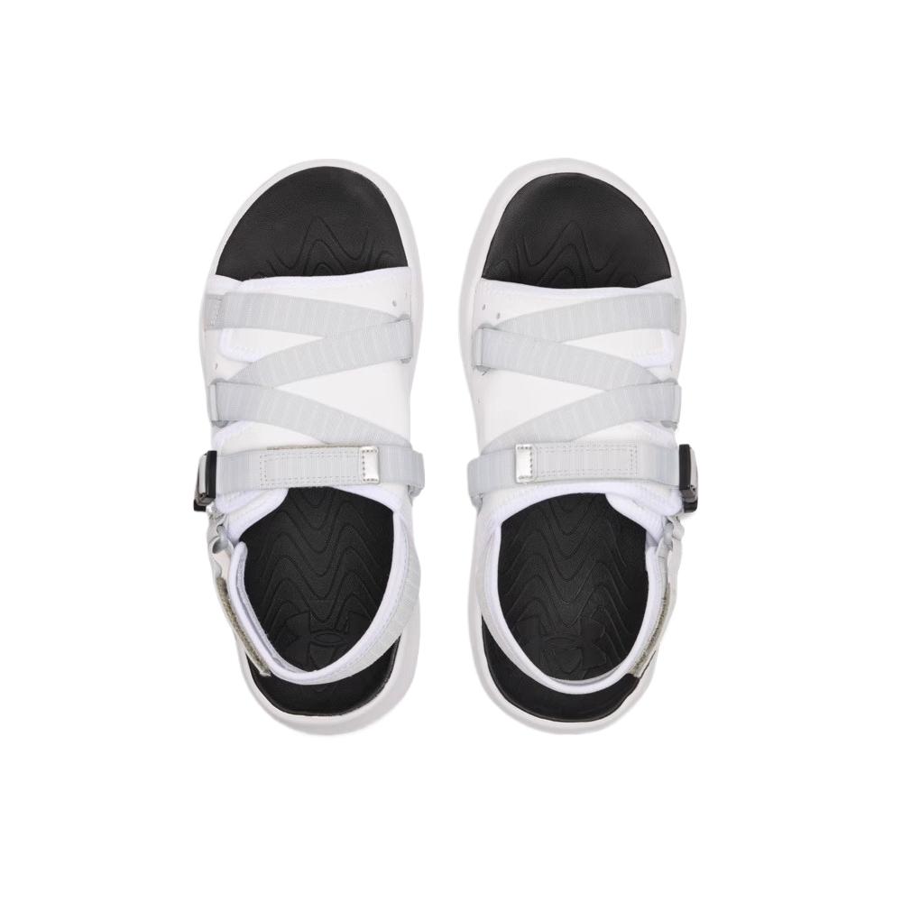 Under Armour Leather Soft Comfortable Stylish Simple Slide Sandals Unisex Sandals White 6007203-100