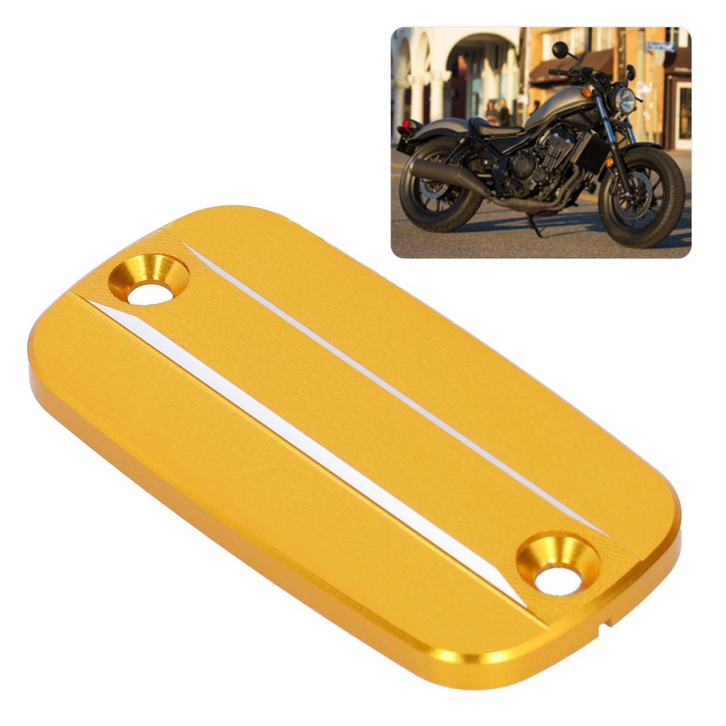 Front Brake Fluid Reservoir Cap Aluminum Alloy Cover Guard Fit for Honda CRF1000L Rebel CMX 300 500Gold