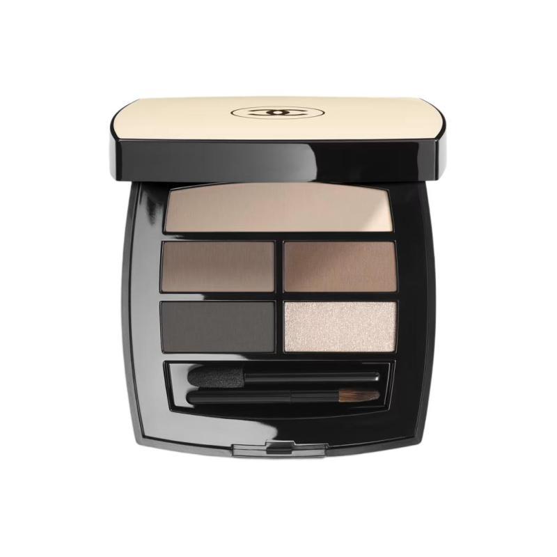 Chanel Les Beiges Healthy Glow Přírodní paletka očních stínů Krémová textura, Dlouhotrvající neutrální odstíny