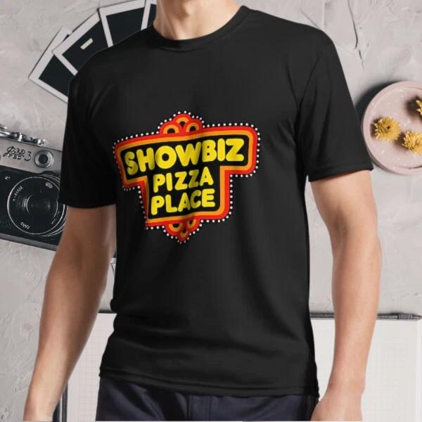 

New Shirt Showbiz Pizza Active Logo T-Shirt Funny Size S - 5XL 2XL